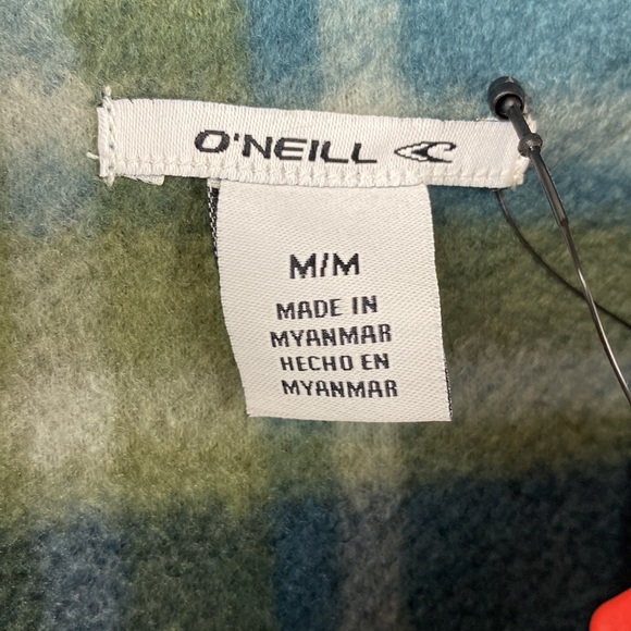 O’Neill half zip fleece long sleeve pullover NWT!, size M - Picture 6 of 13